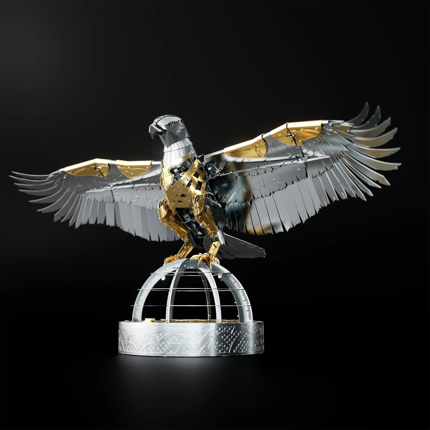 THE GREAT EAGLE GOLDEN ARMOR Hand-Embellished with Swarovski® crystals