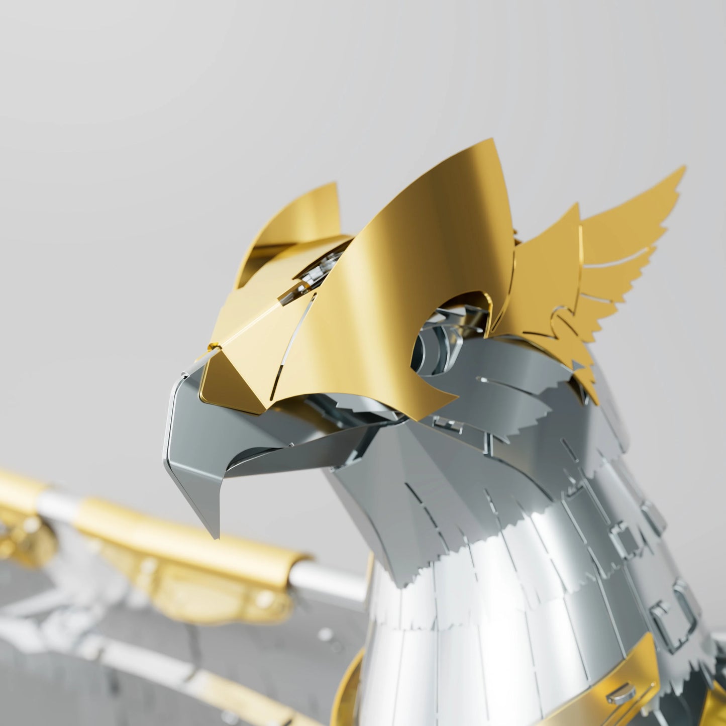 THE GREAT EAGLE GOLDEN ARMOR Hand-Embellished with Swarovski® crystals